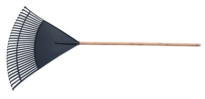 잔디 갈퀴와 나뭇잎 갈퀴 구별: 정원 전사 공개