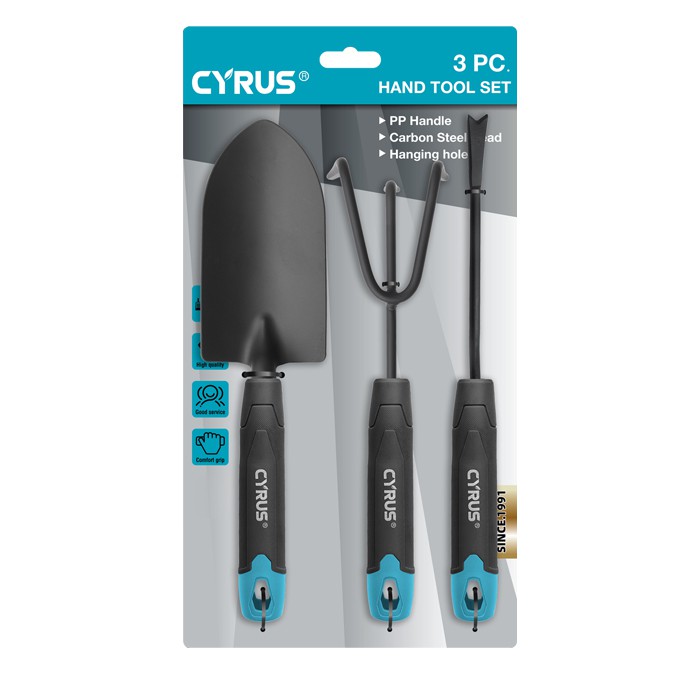 카본 스틸 정원 핸드 툴 세트