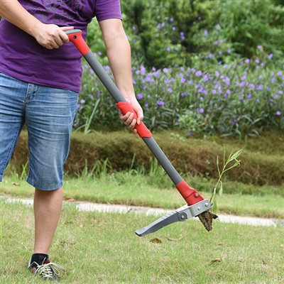 구부리지 않고 잡초를 제거하는 방법은 무엇입니까?