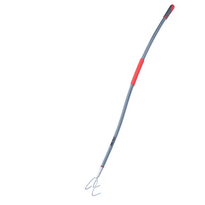 긴 손잡이가 정원 발톱 경운기